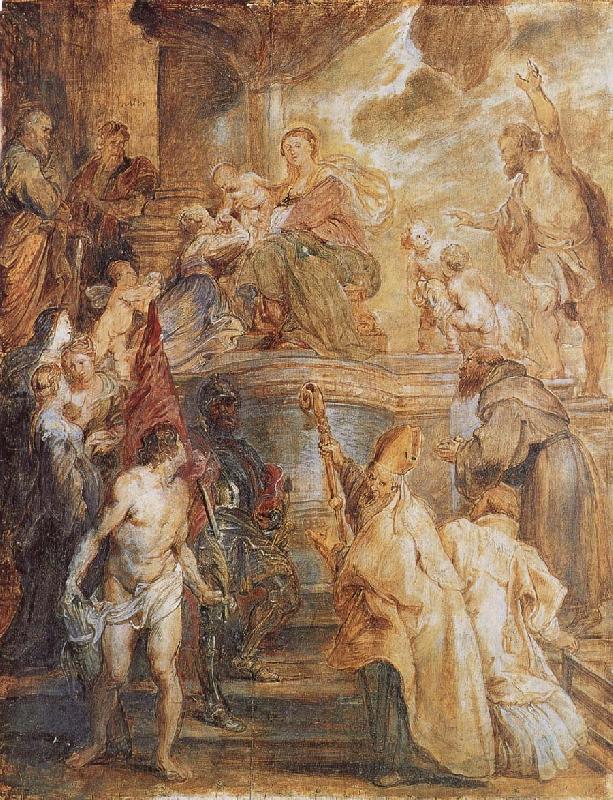 Peter Paul Rubens Mary china oil painting image